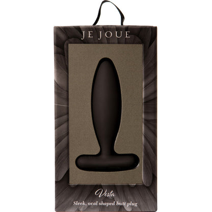 Vibromasseur anal Vesta - Noir - Naturel Ethique