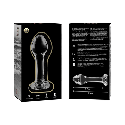 Plug anal glass