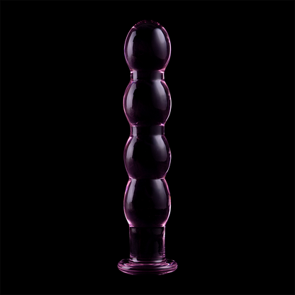 Plug anal en verre - Modèle 10 - Naturel Ethique