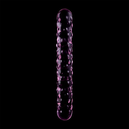 Gode double en verre borosilicate Nebula – surface lisse hygiénique et stérilisable