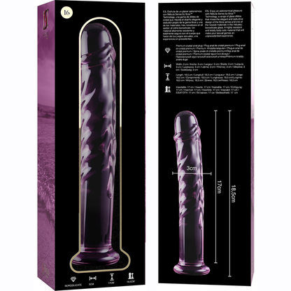 Gode en verre - Modèle 16 - Naturel Ethique