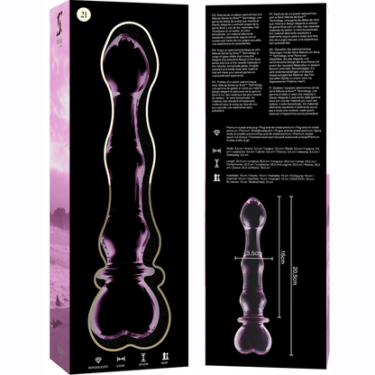 Gode en verre - Modèle 21 - Naturel Ethique