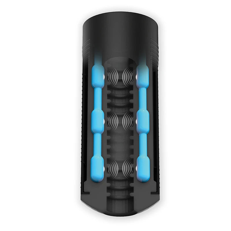 Gaine texturée du stimulateur pénis Kiiroo Titan, vibration tactile interne
