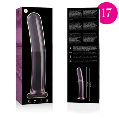 Plug en verre long Nebula – dimensions longueur et diamètre pour pratique avancée