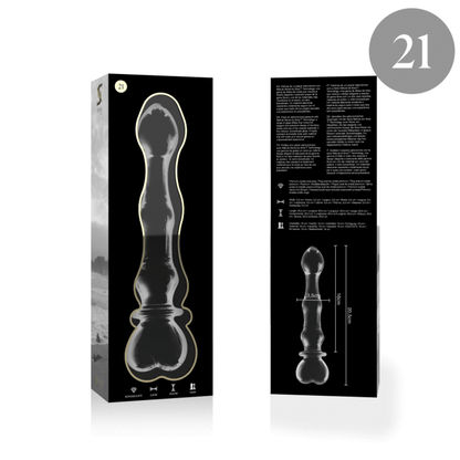 Gode en verre - Modèle 21 - Naturel Ethique