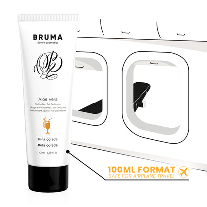 BRUMA - GEL GLISSANT À L''ALOE VERA SAVEUR PINA COLADA 100 ML - Naturel Ethique
