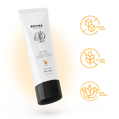 BRUMA - GEL GLISSANT À L''ALOE VERA SAVEUR PINA COLADA 100 ML - Naturel Ethique