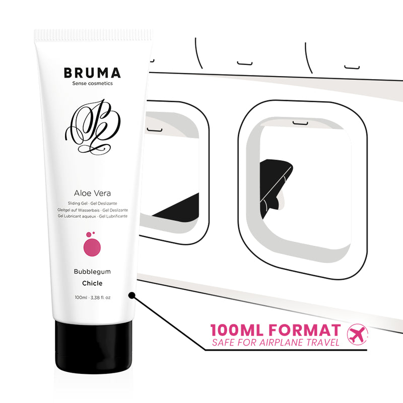 BRUMA - GEL GLISSANT ALOE VERA SAVEUR BUBBLEGUM 100 ML - Naturel Ethique