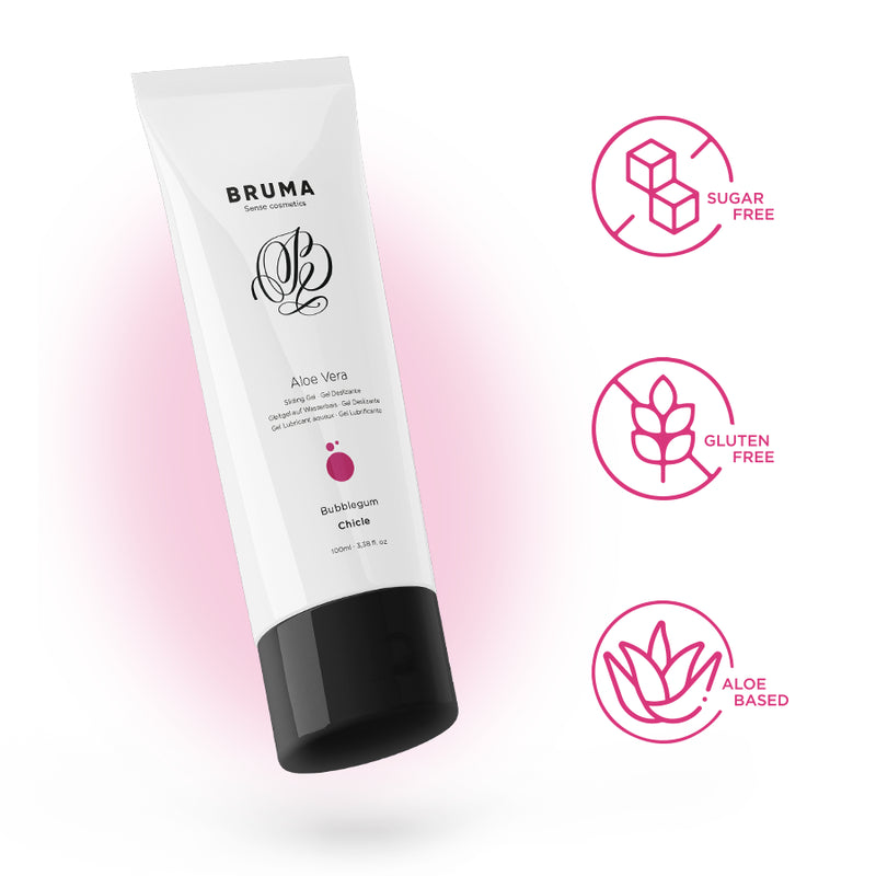 BRUMA - GEL GLISSANT ALOE VERA SAVEUR BUBBLEGUM 100 ML - Naturel Ethique