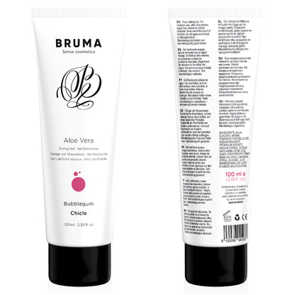 BRUMA - GEL GLISSANT ALOE VERA SAVEUR BUBBLEGUM 100 ML - Naturel Ethique