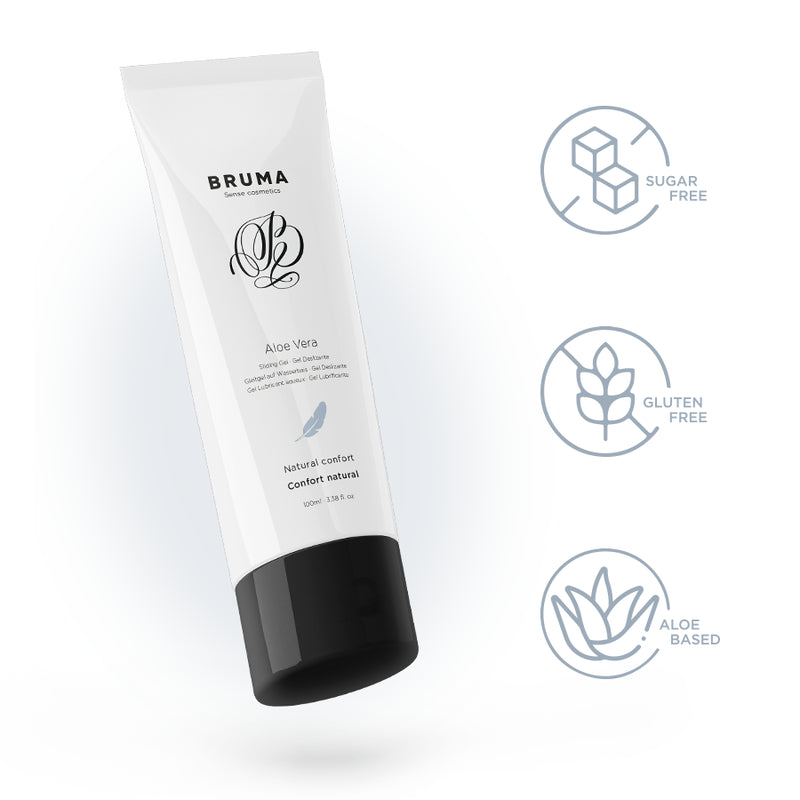 BRUMA - GEL GLISSANT ALOE VERA CONFORT NATUREL 100 ML - Naturel Ethique