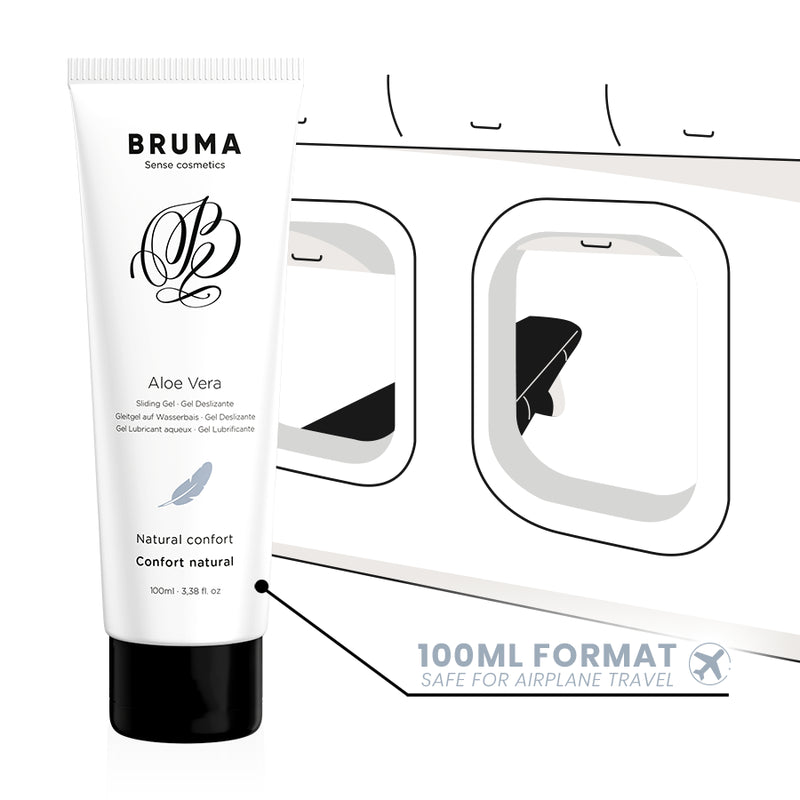 BRUMA - GEL GLISSANT ALOE VERA CONFORT NATUREL 100 ML - Naturel Ethique