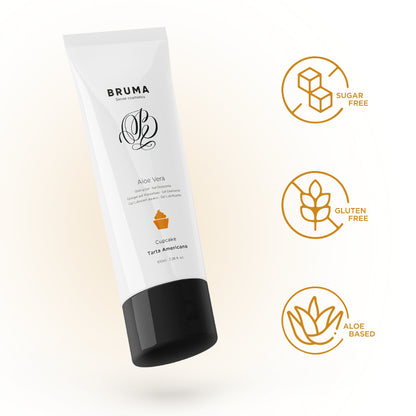 BRUMA - GEL GLISSANT À L''ALOE VERA SAVEUR CUPCAKE 100 ML - Naturel Ethique