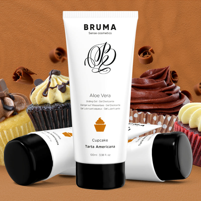BRUMA - GEL GLISSANT À L''ALOE VERA SAVEUR CUPCAKE 100 ML - Naturel Ethique