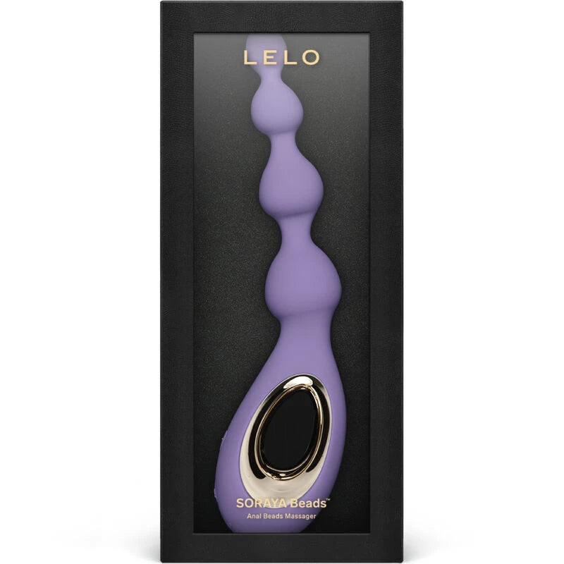 LELO Soraya Beads, chapelet anal vibrant pour exploration anale progressive