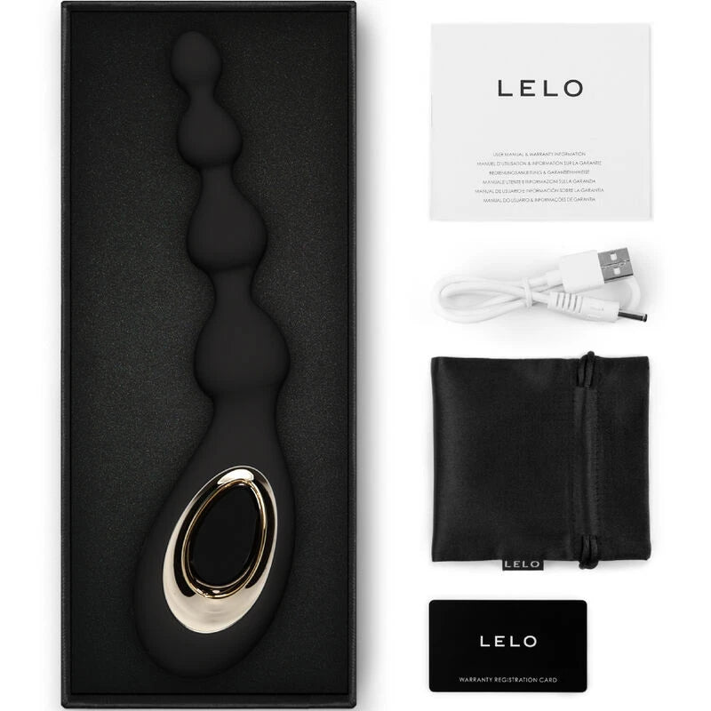 LELO Soraya Beads, chapelet anal non genré pour point A et point P