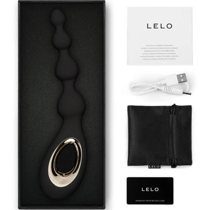LELO Soraya Beads, chapelet anal non genré pour point A et point P
