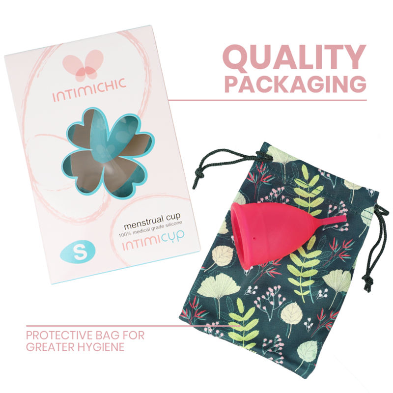 Coupe menstruelle intimichic - Taille S - Naturel Ethique