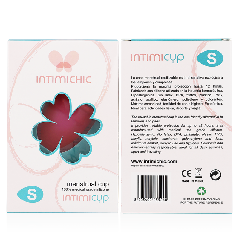 Coupe menstruelle intimichic - Taille S - Naturel Ethique