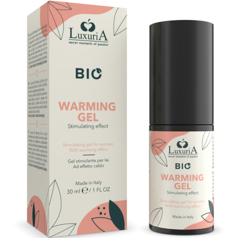 gel stimulant feminin chauffant luxuria bio stimulation clitoridienne effet chaud
