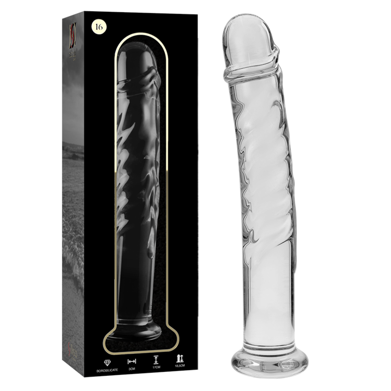 Gode en verre - Modèle 16 - Naturel Ethique