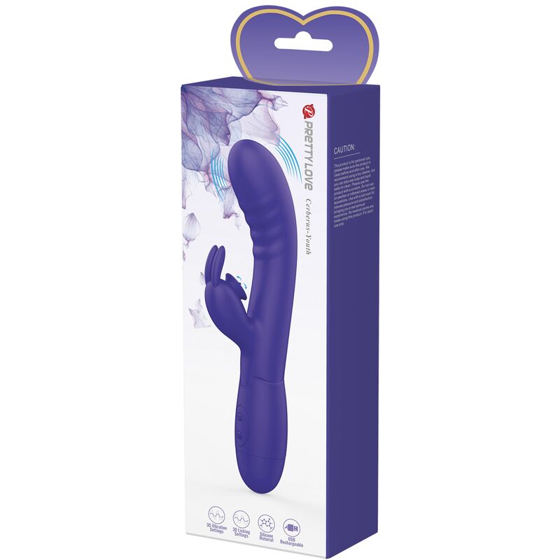 Vibromasseur rabbit "Cerberus" - Naturel Ethique