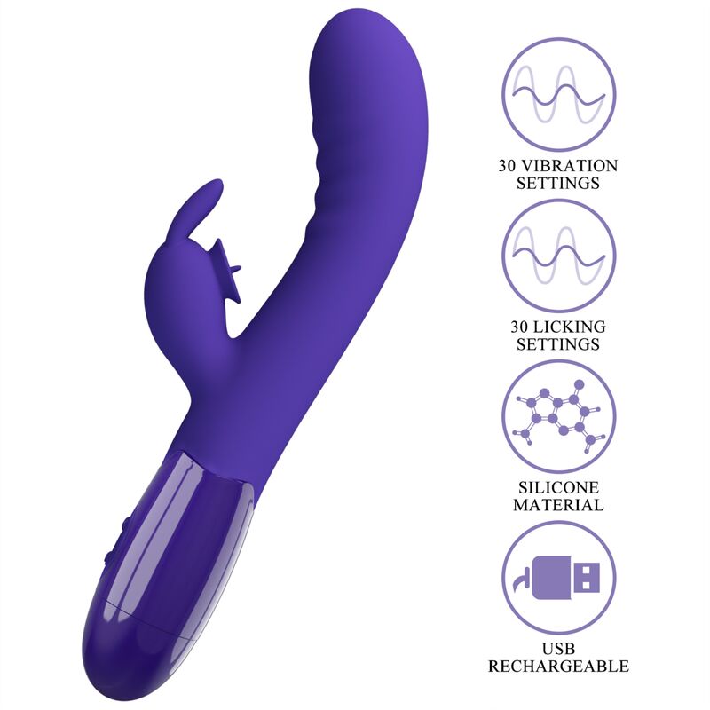 Vibromasseur rabbit "Cerberus" - Naturel Ethique