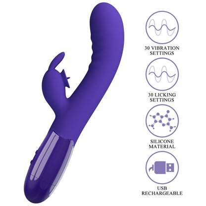 Vibromasseur rabbit "Cerberus" - Naturel Ethique