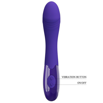 PRETTY LOVE - DILDO VIBRATEUR VIOLET ELEMENTAL YOUTH - Naturel Ethique