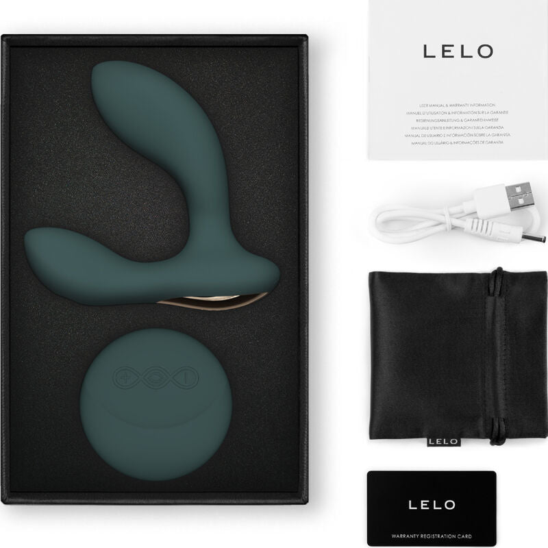 stimulateur prostatique LELO silicone body-safe sextoy anal premium avec télécommande et accessoires