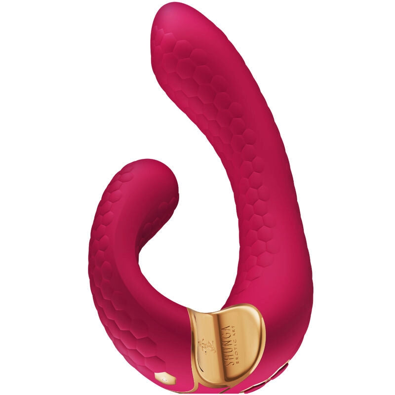Vibromasseur double stimulation Miyo -Rose - Naturel Ethique