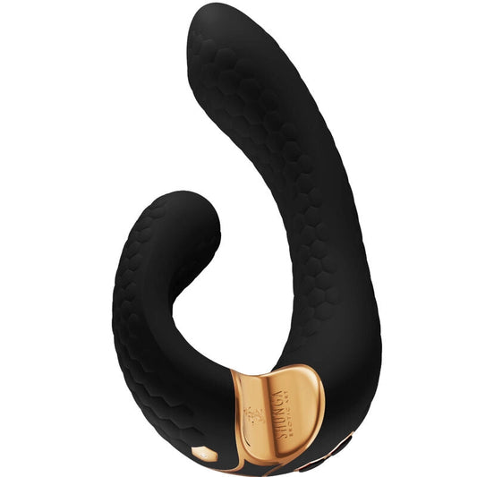Vibromasseur double stimulation Miyo -Rose - Naturel Ethique