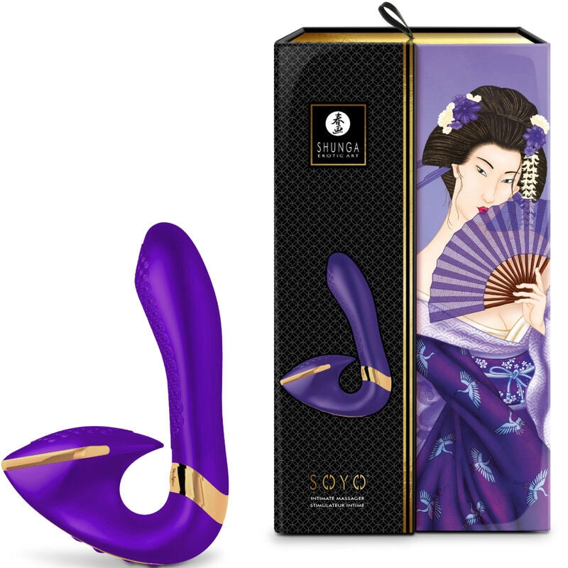 Vibromasseur double stimulation Soyo -Rose - Naturel Ethique