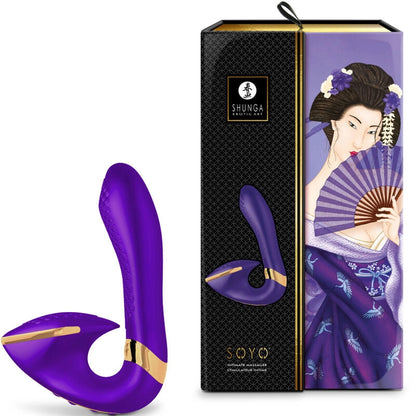 Vibromasseur double stimulation Soyo -Rose - Naturel Ethique