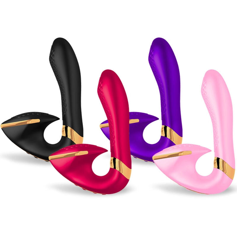 Vibromasseur double stimulation Soyo -Rose - Naturel Ethique