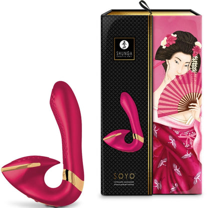 Vibromasseur double stimulation Soyo -Rose - Naturel Ethique