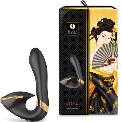 Vibromasseur double stimulation Soyo -Rose - Naturel Ethique