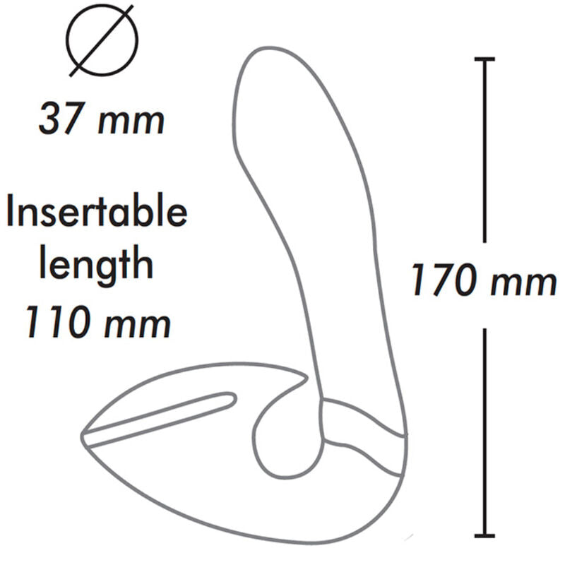 Stimulateur double Shunga Soyo au design ergonomique épousant les courbes du corps