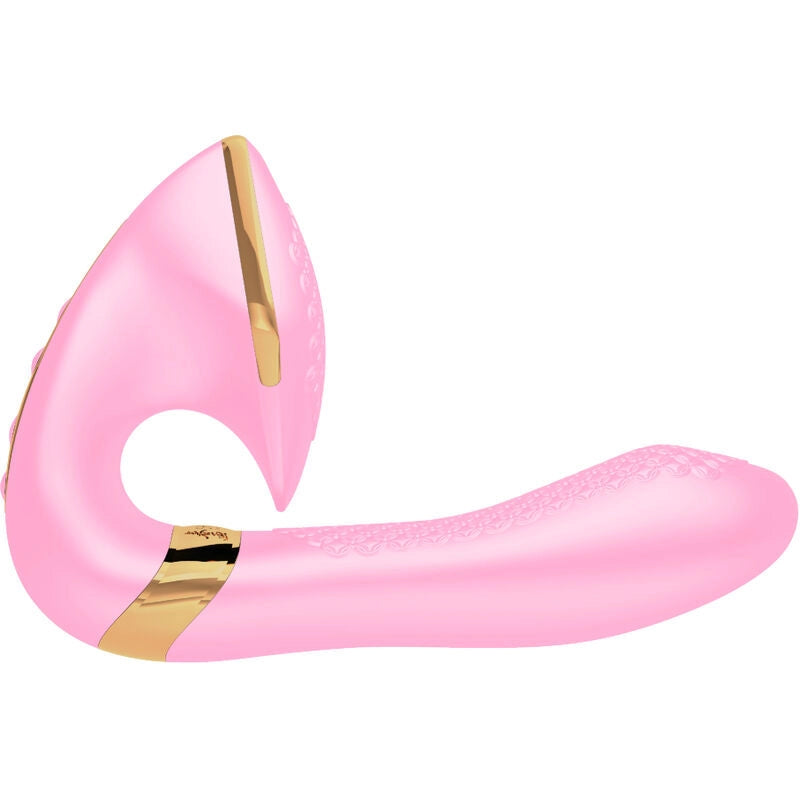Vibromasseur double stimulation Soyo -Rose - Naturel Ethique