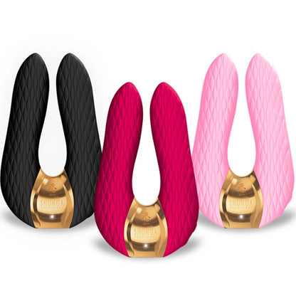 Vibromasseur double stimulation Aiko - Rose - Naturel Ethique