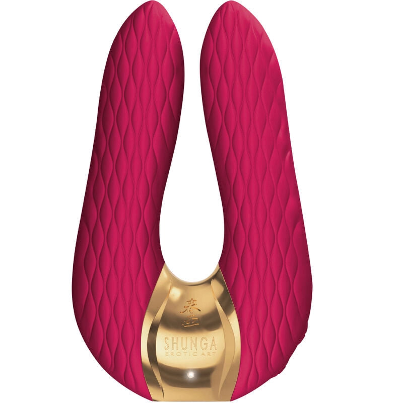 Vibromasseur double stimulation Aiko - Rose - Naturel Ethique