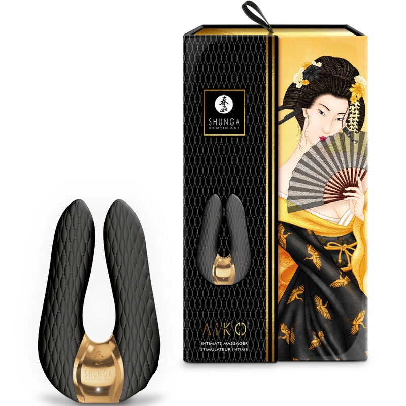 Vibromasseur double stimulation Aiko - Rose - Naturel Ethique