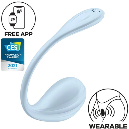 Vibromasseur Point G- Smooth petal bleu - Naturel Ethique