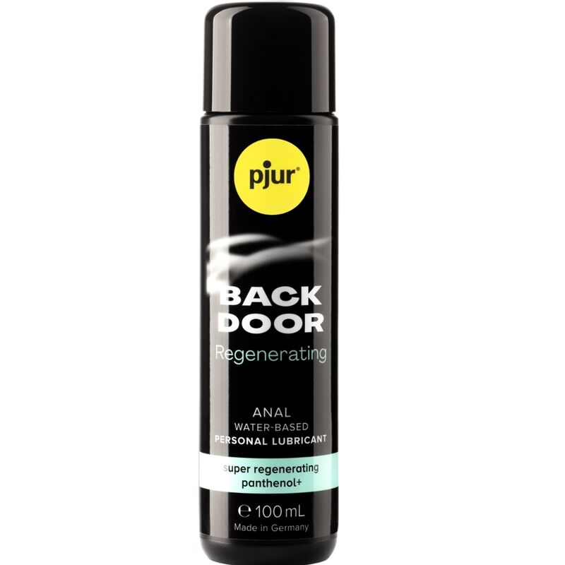 lubrifiant anal pjur back door regenerating base eau hydratant panthenol 100ml