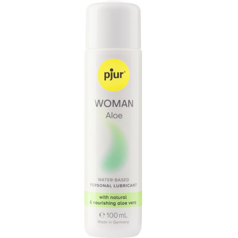 Woman Aloe de Pjur, lubrifiant à base d'eau à l'aloe vera sans glycérine ni conservateurs