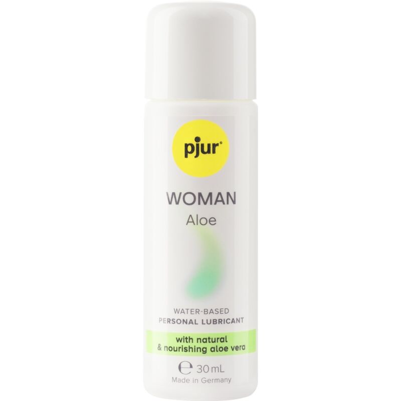 Woman Aloe de Pjur, formule sans parabènes dont la tolérance a été vérifiée dermatologiquement