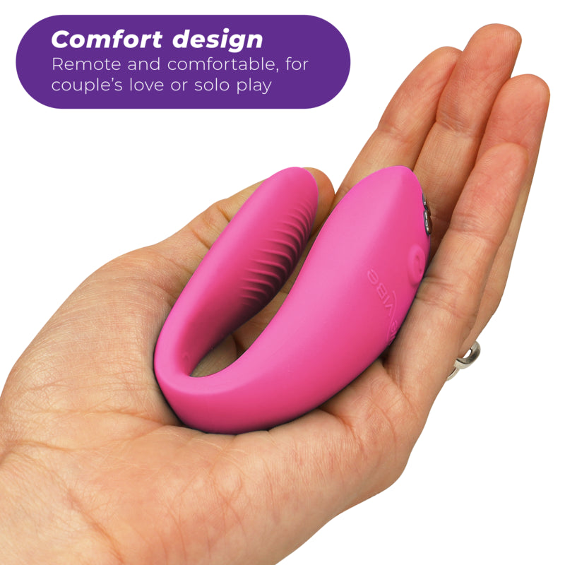 Vibromasseur couple Sync Lite - Rose - Naturel Ethique