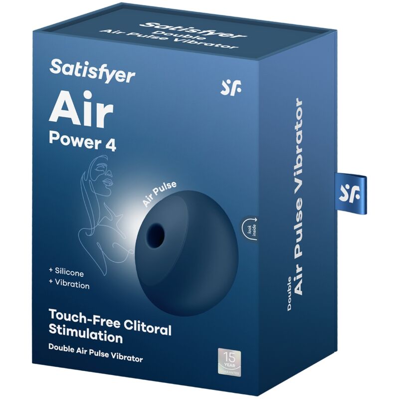 Stimulateur clitoridien air pulsé - Power 4 - Naturel Ethique