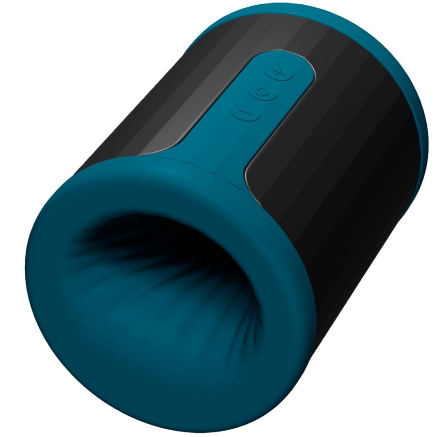 Masturbateur LELO bleu texture interne silicone médical stimulation réaliste rechargeable haut de gamme