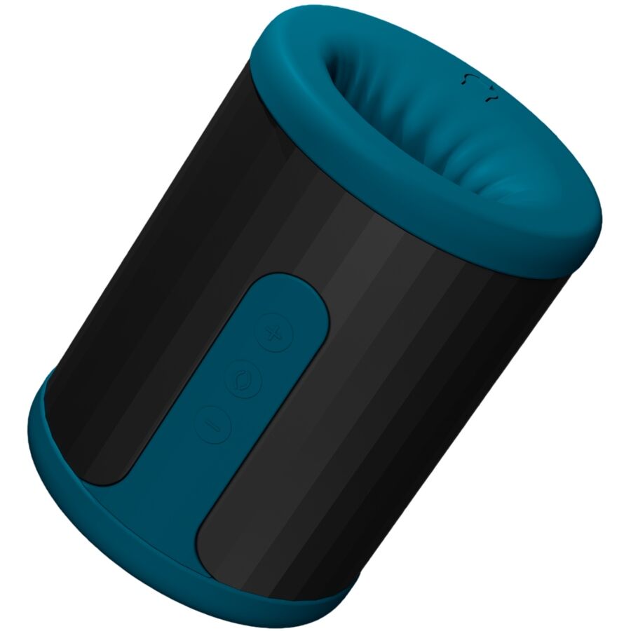 Masturbateur LELO bleu design premium avec stimulation interne et réglages personnalisables